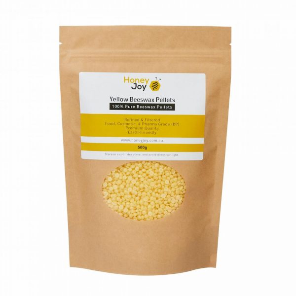 Beeswax Pellets Yellow White Food Cosmetic Grade HoneyJoy